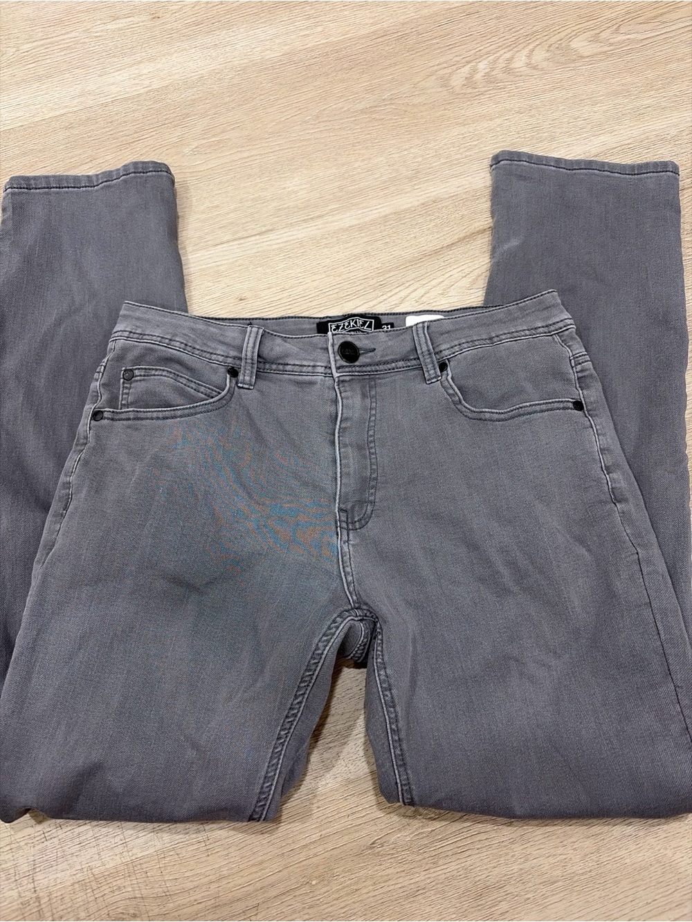 Gray Men’s Jeans - Ezekiel Casual Straight Fit